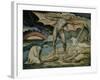 Satan Smiting Job with Sore Boils-William Blake-Framed Giclee Print