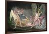 Satan Tempts Eve in the Dream, Paradise Lost by John Milton-John Martin-Framed Giclee Print