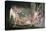 Satan Tempts Eve in the Dream, Paradise Lost by John Milton-John Martin-Stretched Canvas