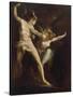 Satan Und Tod, Von Der Suende Getrennt, 1792/1802-Henry Fuseli-Stretched Canvas
