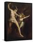 Satan Und Tod, Von Der Suende Getrennt, 1792/1802-Henry Fuseli-Framed Stretched Canvas