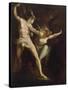 Satan Und Tod, Von Der Suende Getrennt, 1792/1802-Henry Fuseli-Stretched Canvas