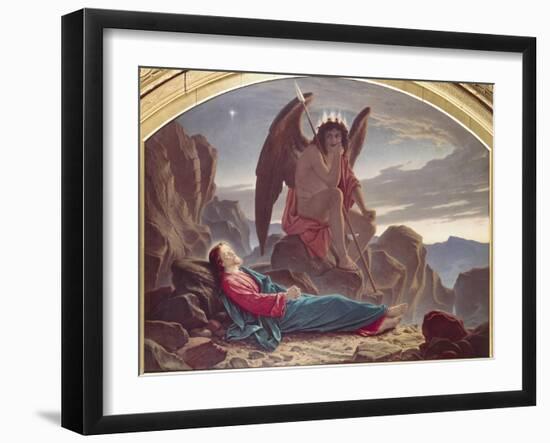 Satan Watching the Sleep of Christ-Noel Paton-Framed Giclee Print