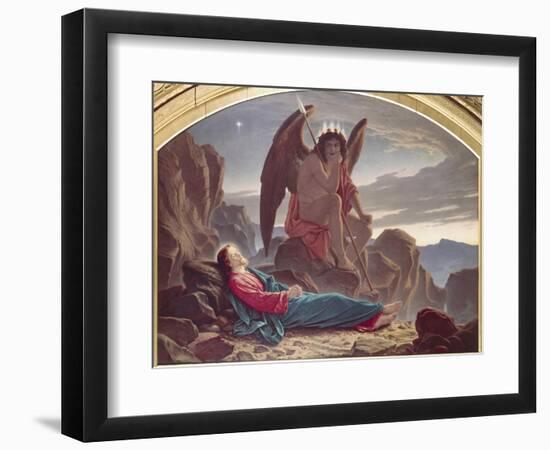 Satan Watching the Sleep of Christ-Noel Paton-Framed Giclee Print