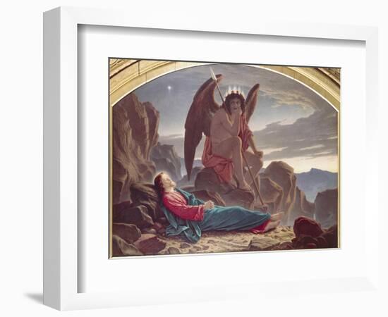 Satan Watching the Sleep of Christ-Noel Paton-Framed Giclee Print