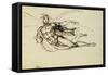Satan (?)-Henry Fuseli-Framed Stretched Canvas