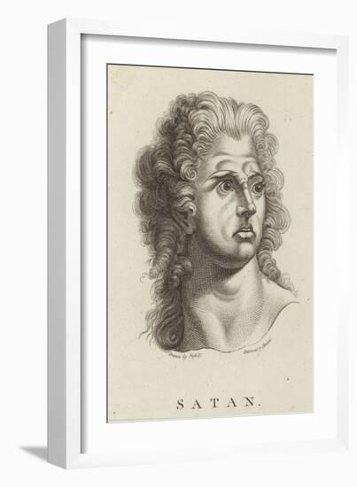 Satan-Henry Fuseli-Framed Giclee Print