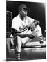 Satchel Paige in His Miami Marlins Uniform, August 15, 1958-null-Mounted Photographic Print