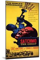 Satchmo the Great, 1957-null-Mounted Art Print