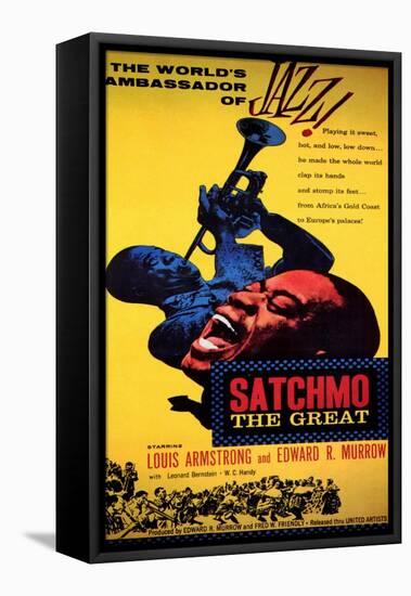 Satchmo the Great, 1957-null-Framed Stretched Canvas