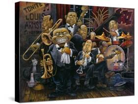 Satchmo-Bill Bell-Stretched Canvas