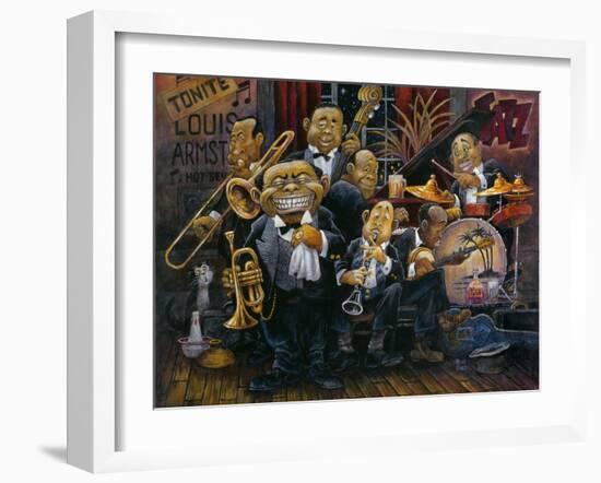 Satchmo-Bill Bell-Framed Giclee Print