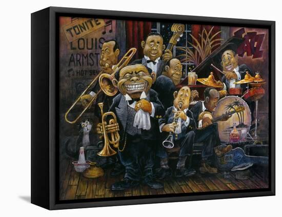 Satchmo-Bill Bell-Framed Stretched Canvas