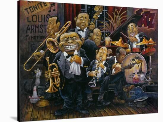 Satchmo-Bill Bell-Stretched Canvas
