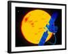 Satellite Around the Sun-Greg Smith-Framed Photographic Print