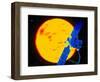 Satellite Around the Sun-Greg Smith-Framed Photographic Print