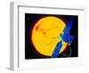 Satellite Around the Sun-Greg Smith-Framed Photographic Print