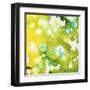 Satellite II-Jennifer Goldberger-Framed Art Print