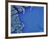 Satellite Image of Chesapeake Bay and Annapolis, Maryland-Stocktrek Images-Framed Photographic Print