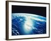 Satellite Image of Sunlight Shining on the Ocean-Stocktrek-Framed Photographic Print