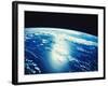 Satellite Image of Sunlight Shining on the Ocean-Stocktrek-Framed Photographic Print