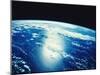 Satellite Image of Sunlight Shining on the Ocean-Stocktrek-Mounted Photographic Print