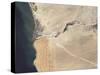 Satellite Image of the Swakop River in the Western Part of Namibia-Stocktrek Images-Stretched Canvas