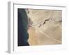 Satellite Image of the Swakop River in the Western Part of Namibia-Stocktrek Images-Framed Premium Photographic Print