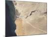 Satellite Image of the Swakop River in the Western Part of Namibia-Stocktrek Images-Mounted Photographic Print