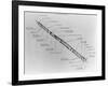 Satellite Launch Rocket Diagram-null-Framed Giclee Print