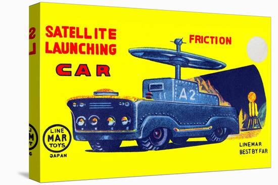 Satellite Launching Car A2-null-Stretched Canvas