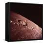 Satellite View of a Crater on the Moon-Stocktrek-Framed Stretched Canvas