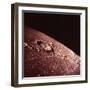 Satellite View of a Crater on the Moon-Stocktrek-Framed Photographic Print