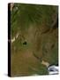 Satellite View of Argentina-Stocktrek Images-Stretched Canvas