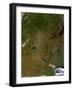 Satellite View of Argentina-Stocktrek Images-Framed Photographic Print