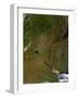 Satellite View of Argentina-Stocktrek Images-Framed Photographic Print