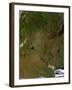 Satellite View of Argentina-Stocktrek Images-Framed Photographic Print