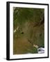 Satellite View of Argentina-Stocktrek Images-Framed Photographic Print