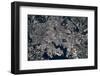 Satellite view of Baltimore, Maryland, USA-null-Framed Photographic Print