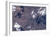 Satellite view of Big Horn River, Montana, USA-null-Framed Photographic Print