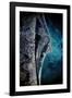 Satellite view of Cape Canaveral, Brevard County, Florida, USA-null-Framed Photographic Print