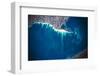 Satellite view of city at lake side, Great Lakes, North America-null-Framed Photographic Print