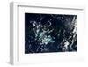 Satellite view of clouds over Gulf of Mexico-null-Framed Photographic Print