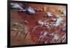 Satellite view of clouds over Tombouctou landscape, Mali-null-Framed Photographic Print