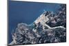 Satellite view of coastal town in Africa-null-Mounted Photographic Print