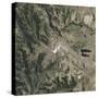 Satellite View of Copahue Volcano-null-Stretched Canvas