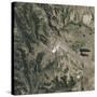 Satellite View of Copahue Volcano-null-Stretched Canvas