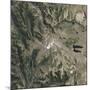 Satellite View of Copahue Volcano-null-Mounted Photographic Print