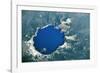 Satellite view of Crater Lake, Oregon, USA-null-Framed Photographic Print