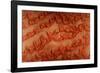 Satellite view of desert in Dhofar Governorate, Oman-null-Framed Photographic Print